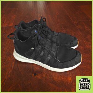 Adidas SL Loop Moc C77013 Black Suede Moccasin White/Gum Sole Men's US 9.5